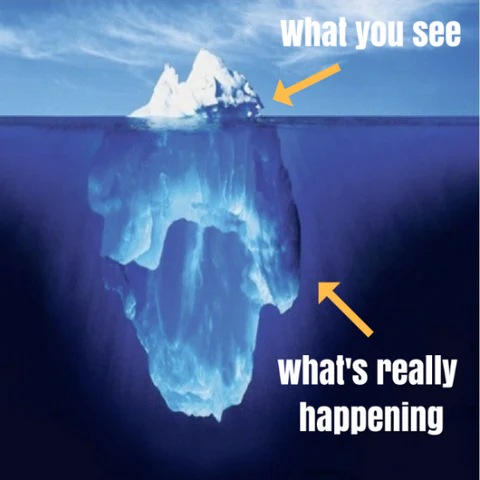 Iceberg illustration